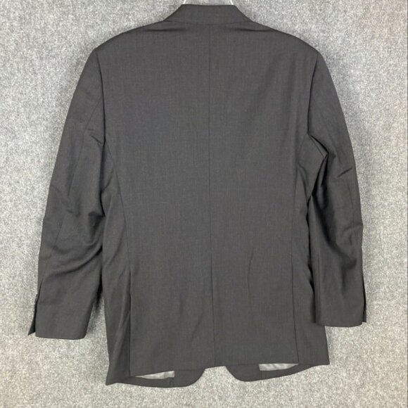 Wilke‎ Rodriguez Blazer Suit Men's 41 Long 35 Waist Wool Blend Gray Adults - Picture 9 of 9